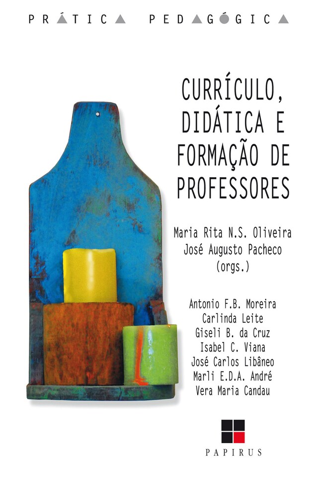 Buchcover für Currículo, didática e formação de professores