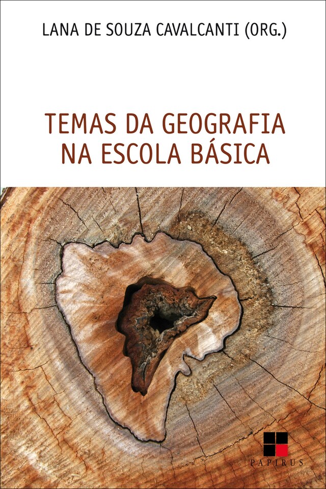 Book cover for Temas da geografia na escola básica