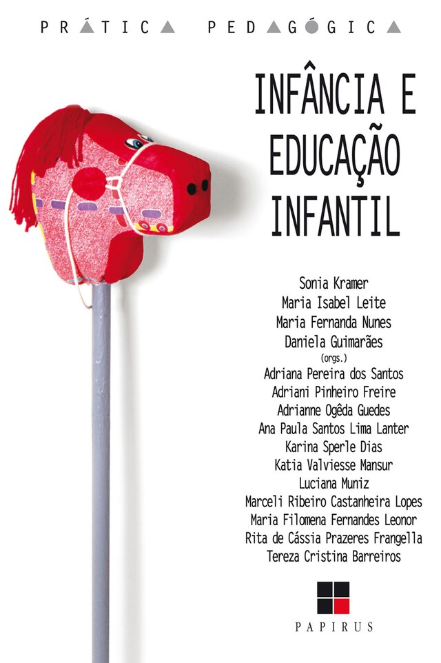 Portada de libro para Infância e educação infantil