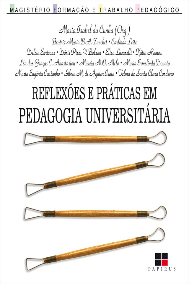 Bogomslag for Reflexões e práticas em pedagogia universitária