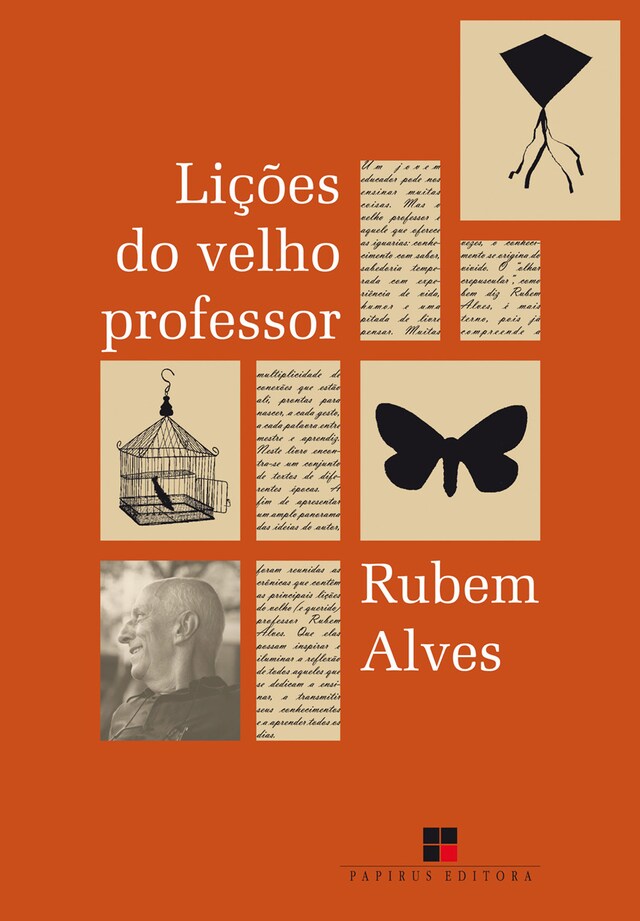 Book cover for Lições do velho professor