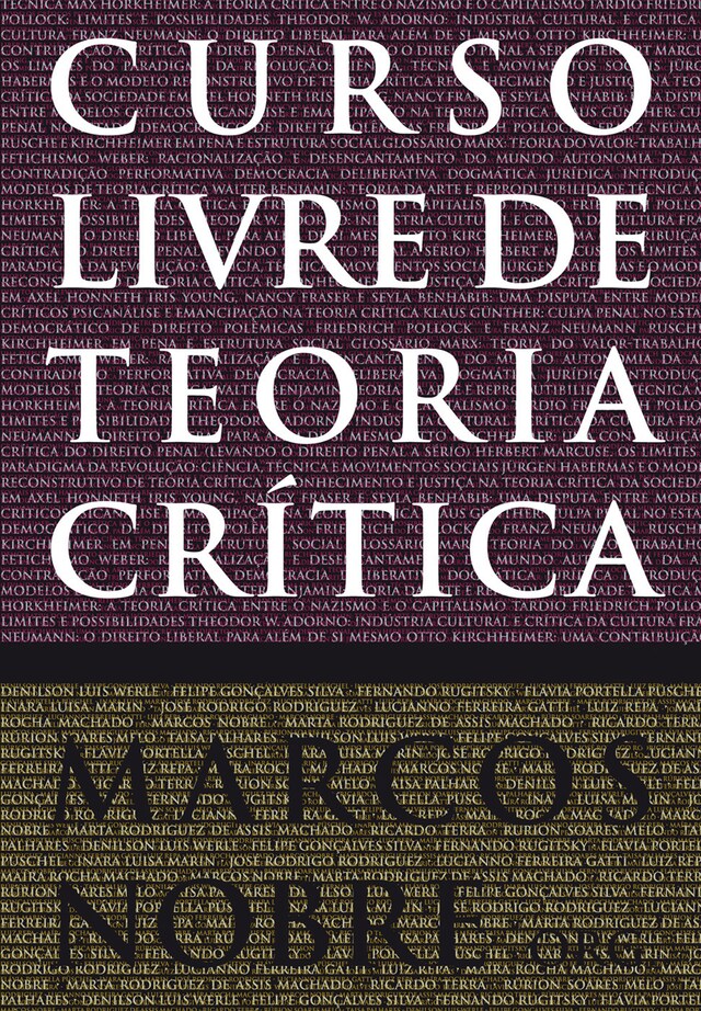 Bokomslag for Curso livre de Teoria Crítica