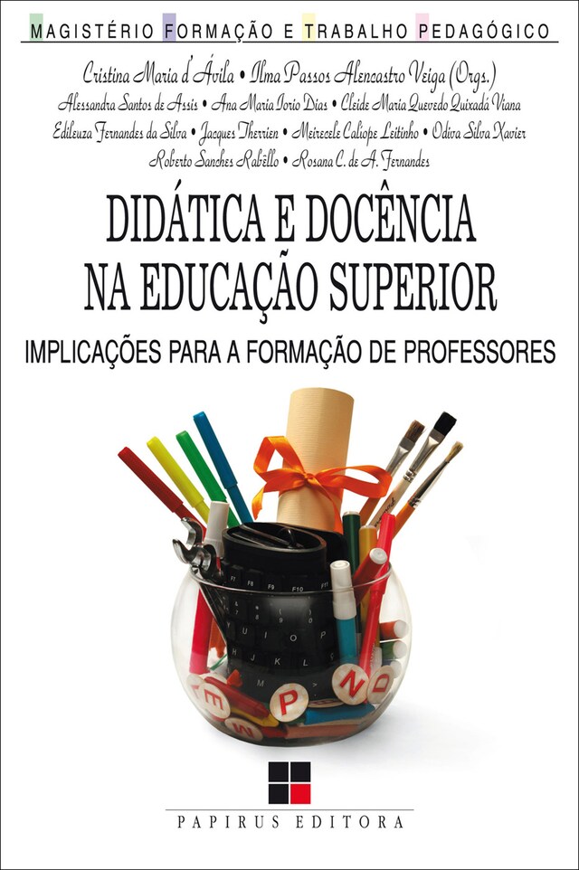 Book cover for Didática e docência na educação superior