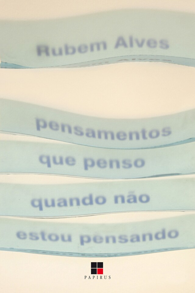 Boekomslag van Pensamentos que penso quando não estou pensando