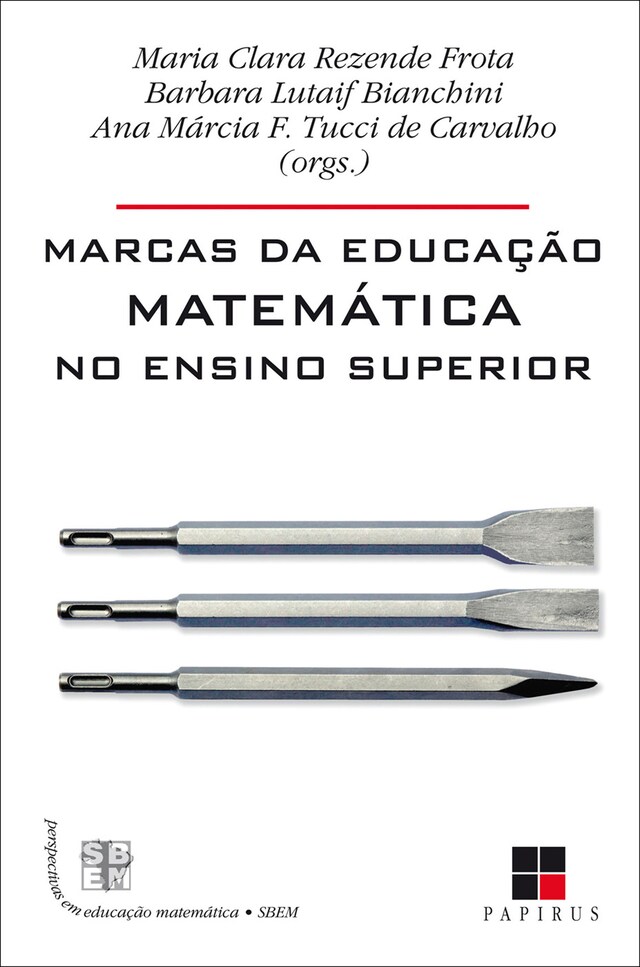 Kirjankansi teokselle Marcas da educação matemática no ensino superior