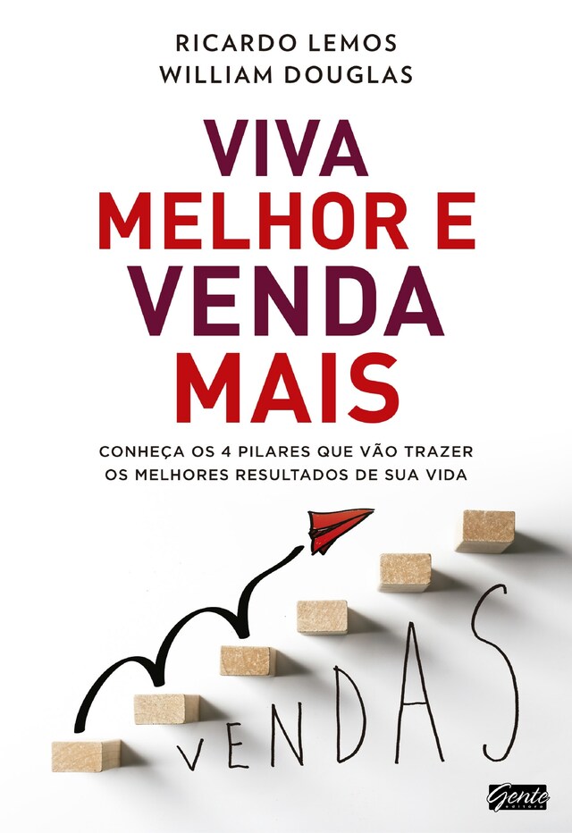 Portada de libro para Viva melhor e venda mais