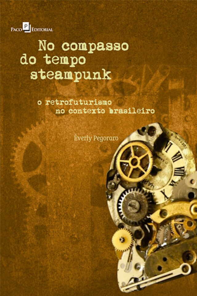 Couverture de livre pour No compasso do tempo Steampunk