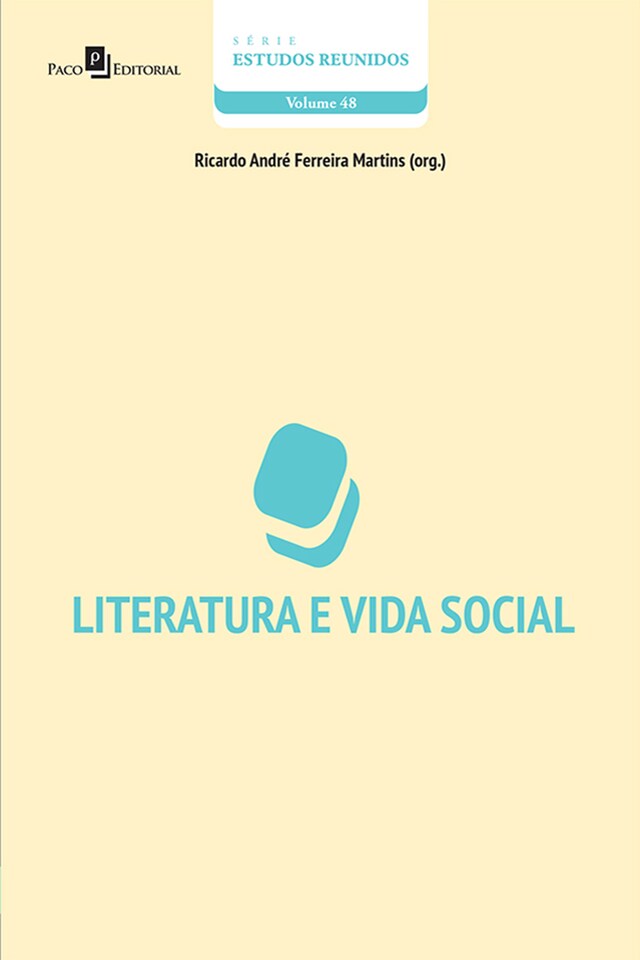 Book cover for Literatura e Vida Social