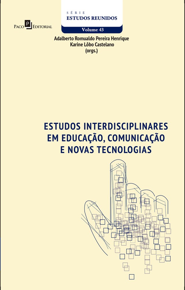 Kirjankansi teokselle Estudos interdisciplinares em Educação, Comunicação e Novas Tecnologias