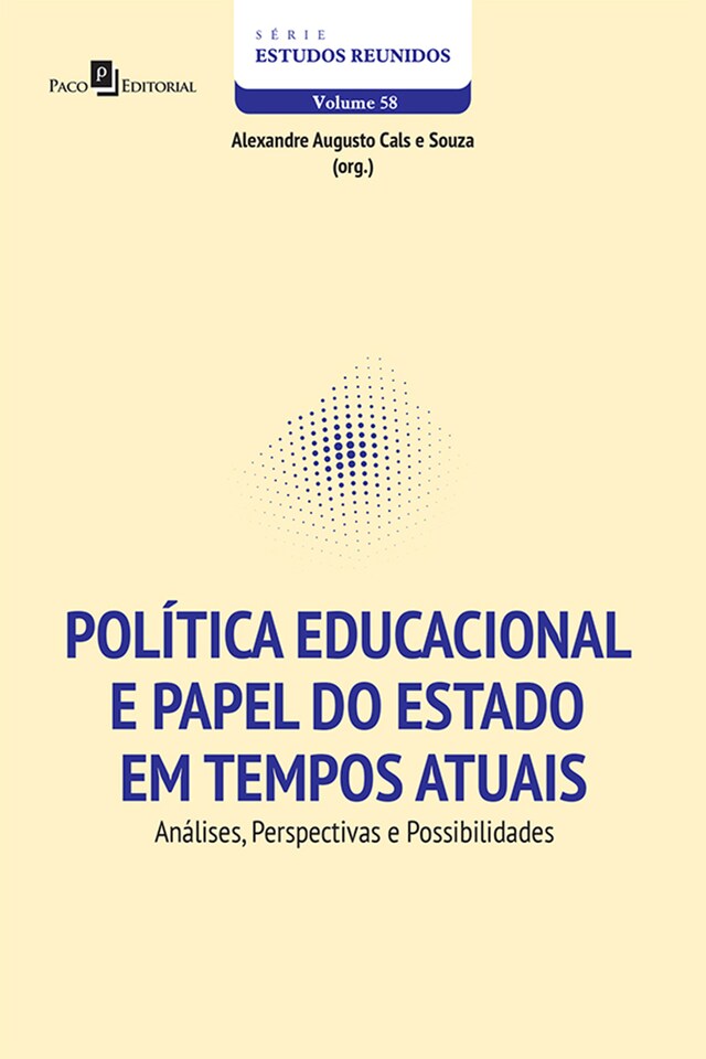 Couverture de livre pour Política Educacional e Papel do Estado em Tempos Atuais