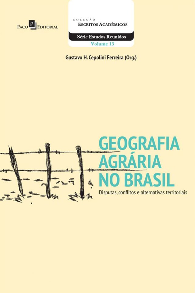 Kirjankansi teokselle Geografia Agrária no Brasil