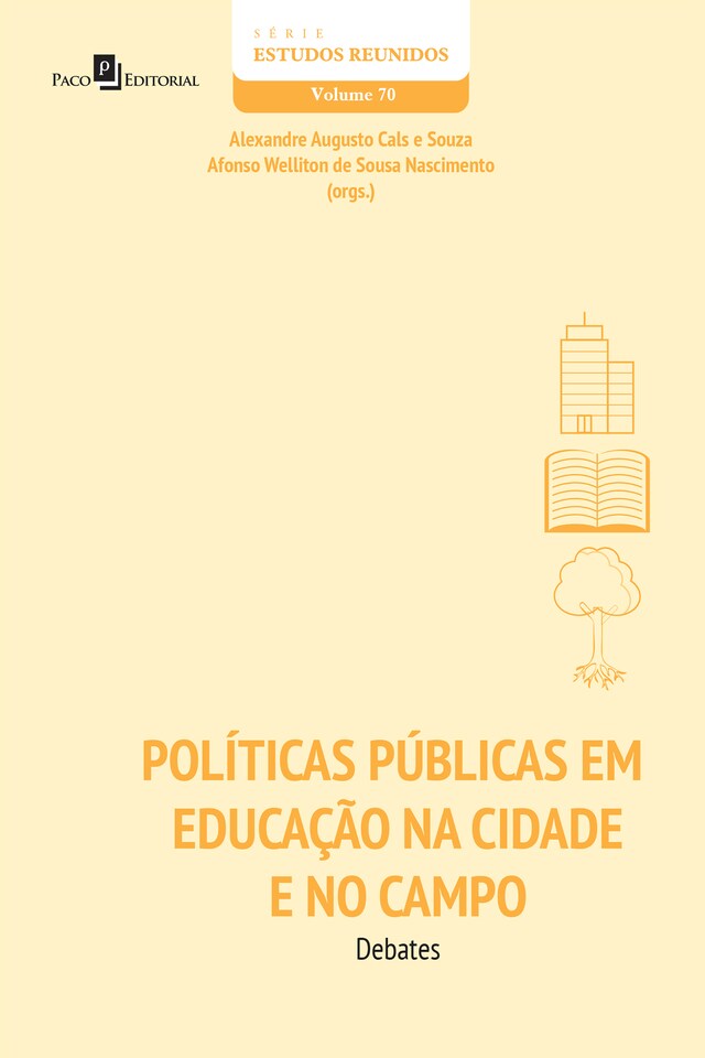 Kirjankansi teokselle Políticas públicas em educação na cidade e no campo