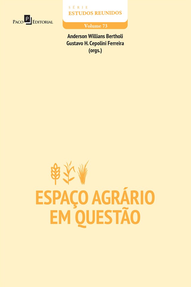 Couverture de livre pour Espaço agrário em questão