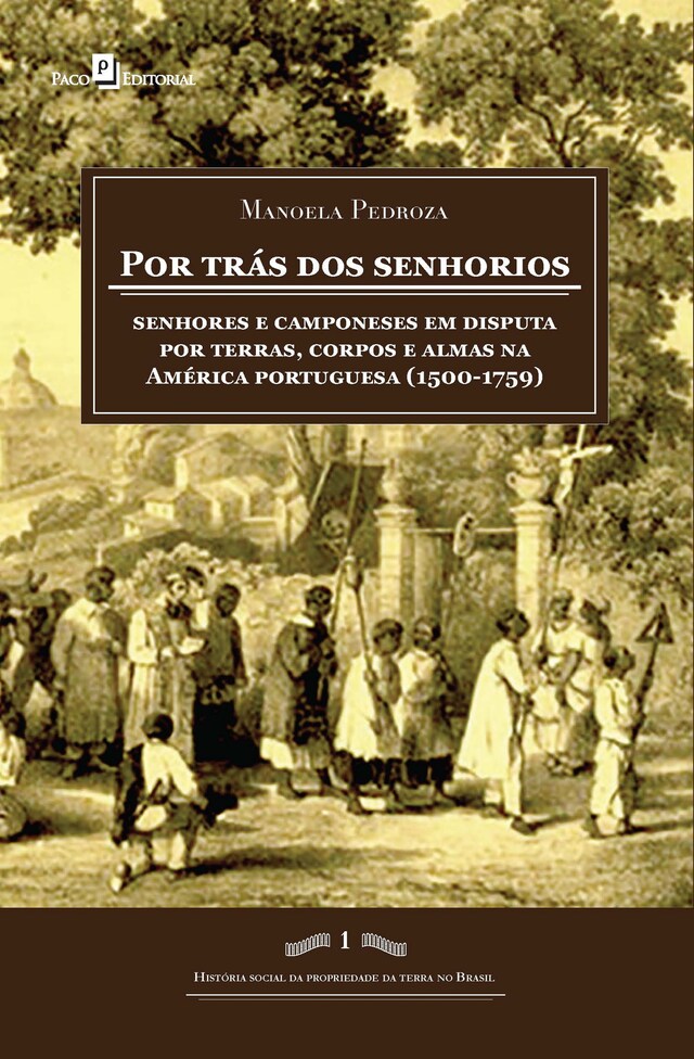 Couverture de livre pour Por trás dos senhorios