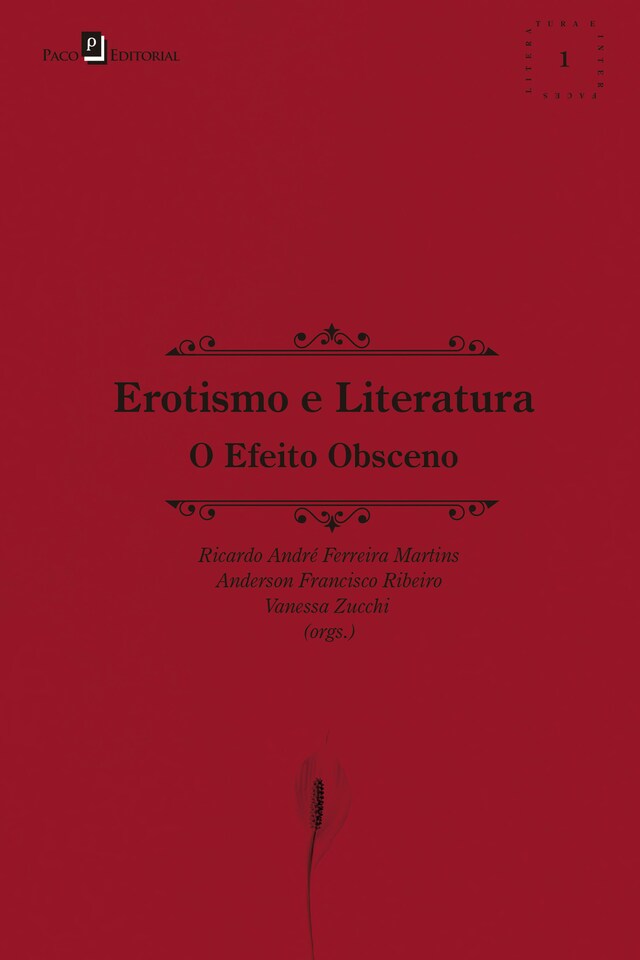 Book cover for Erotismo e Literatura