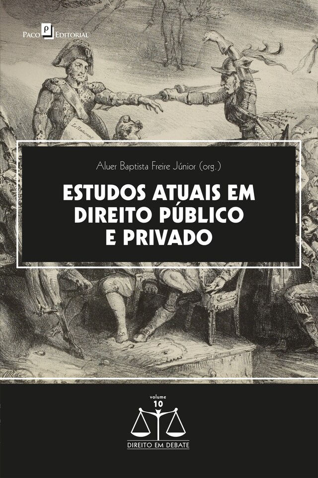 Kirjankansi teokselle Estudos atuais em direito público e privado