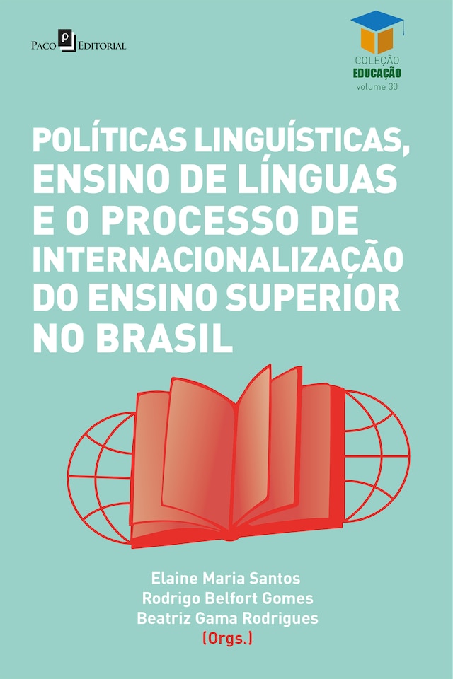 Boekomslag van Políticas linguísticas, ensino de línguas e o processo de internacionalização do ensino superior no Brasil