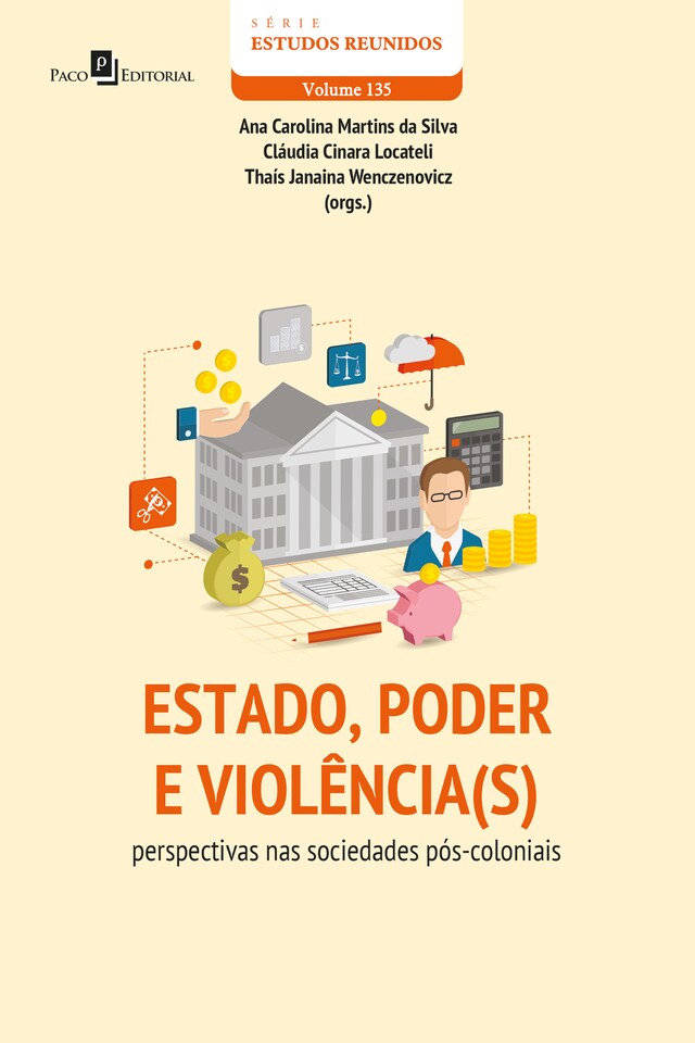 Kirjankansi teokselle Estado, poder e violência(s): perspectivas nas sociedades pós-coloniais