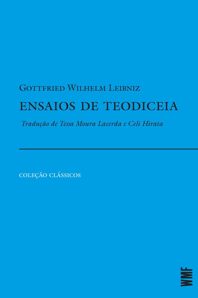 Book cover for Ensaios de teodiceia