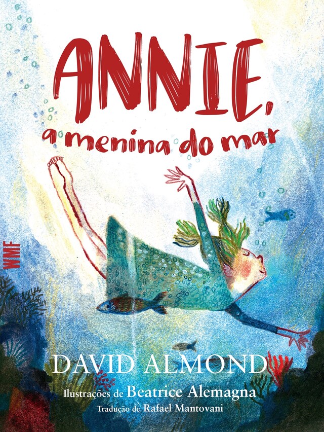 Book cover for Annie, a menina do mar