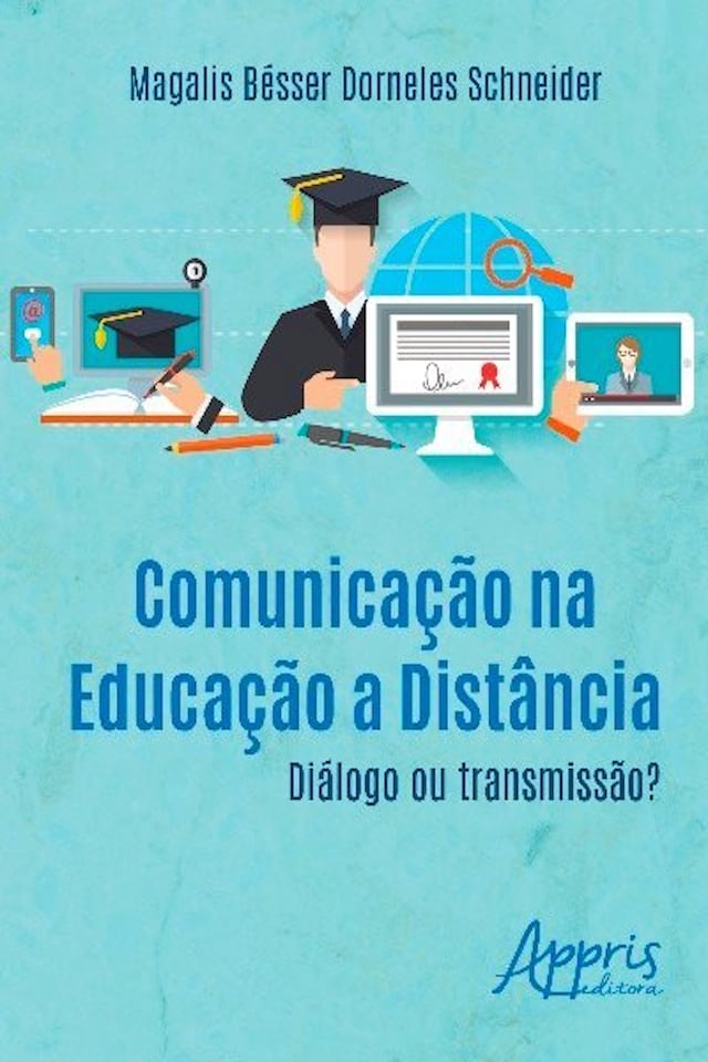 Book cover for Comunicação na educação a distância