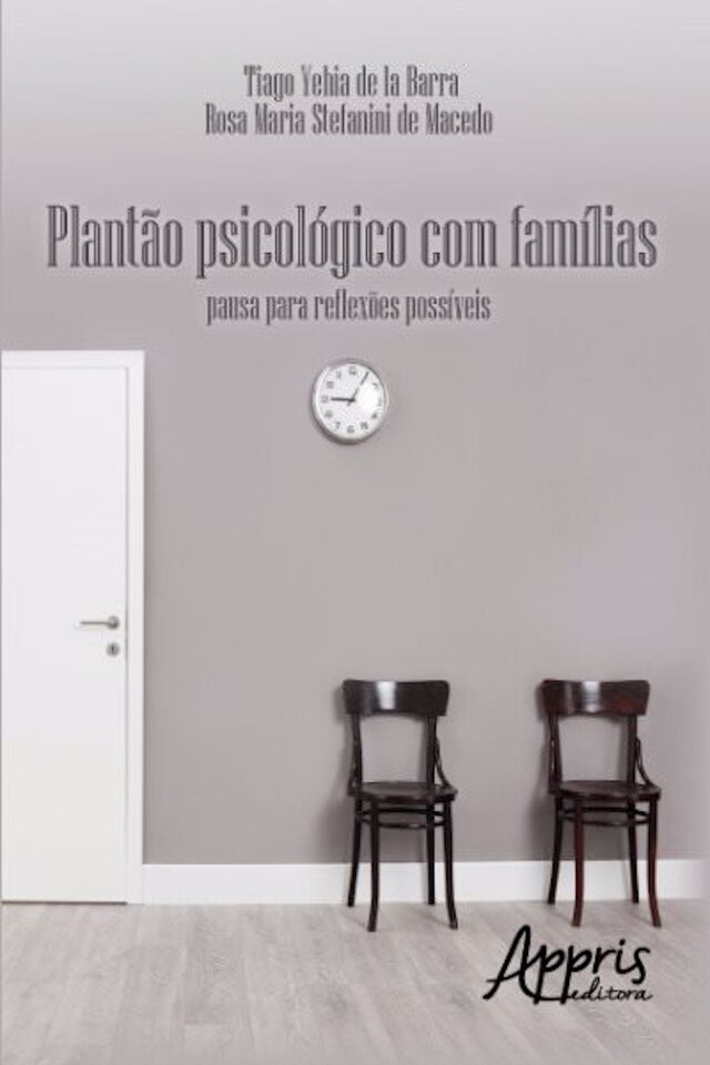 Couverture de livre pour Plantão psicológico com famílias