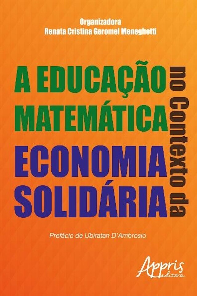 Okładka książki dla A educação matemática no contexto da economia solidária