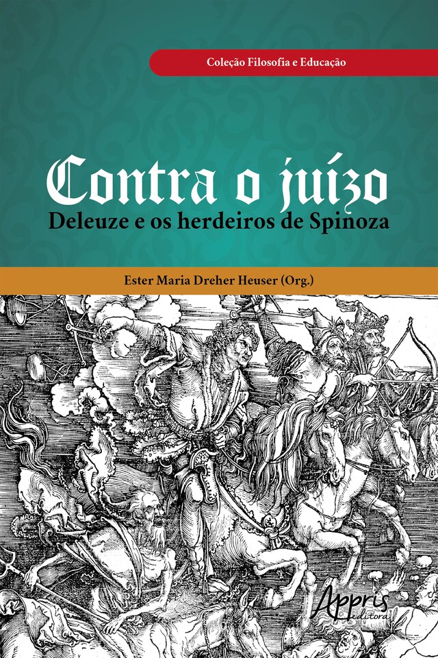 Book cover for Contra o Juízo: Deleuze e os Herdeiros de Spinoza