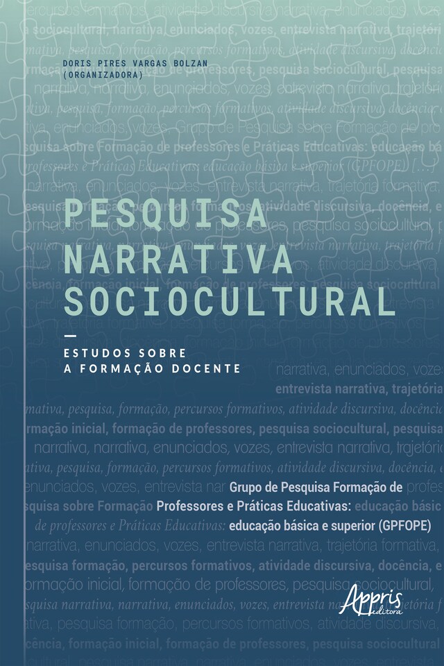 Book cover for Pesquisa Narrativa Sociocultural: Estudos sobre a Formação Docente