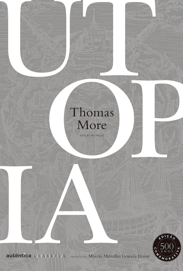 Kirjankansi teokselle Utopia