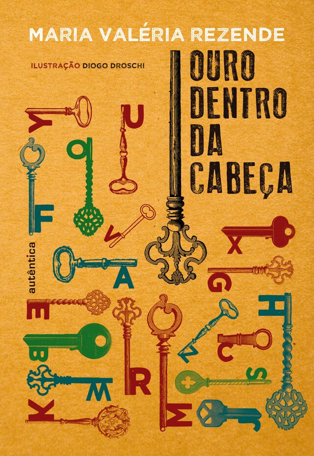 Boekomslag van Ouro dentro da cabeça