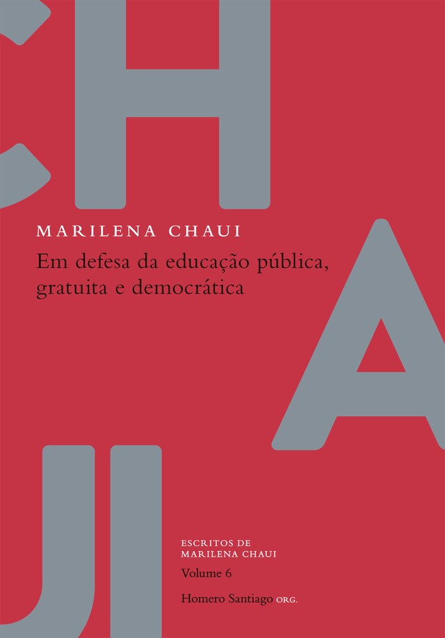 Buchcover für Em defesa da educação pública, gratuita e democrática