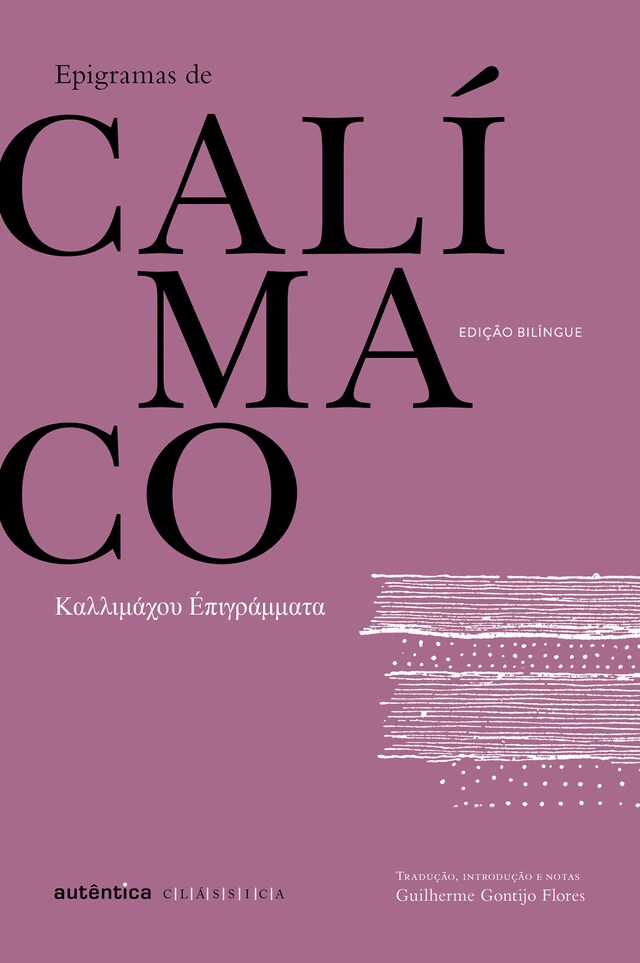 Buchcover für Epigramas de Calímaco - Bilíngue (Grego-Português)