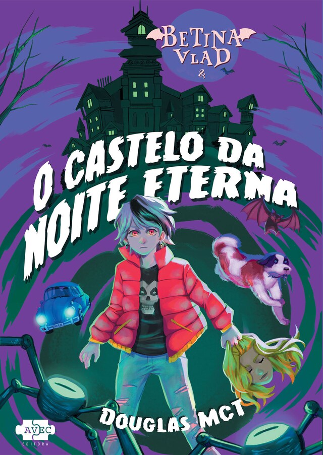 Portada de libro para Betina Vlad e o Castelo da Noite Eterna