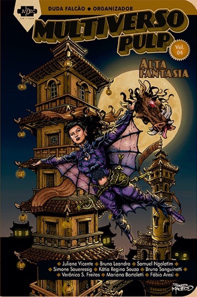 Portada de libro para Multiverso Pulp: alta fantasia