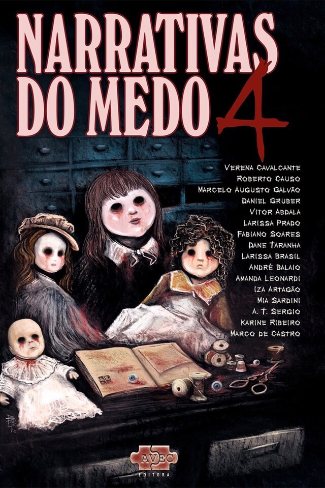 Copertina del libro per Narrativas do medo 4