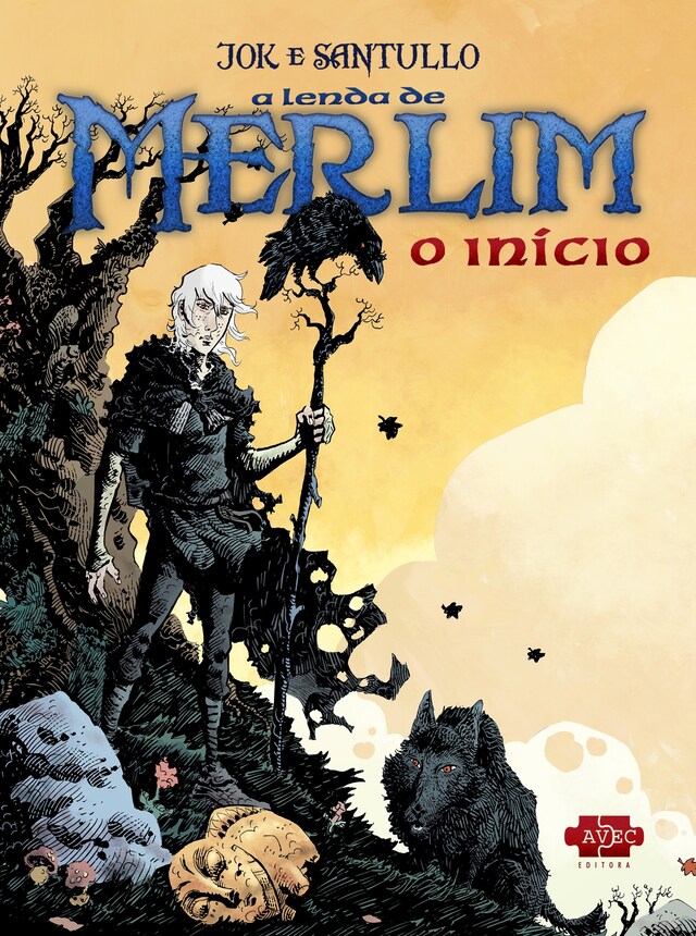 Book cover for A lenda de Merlim: o início