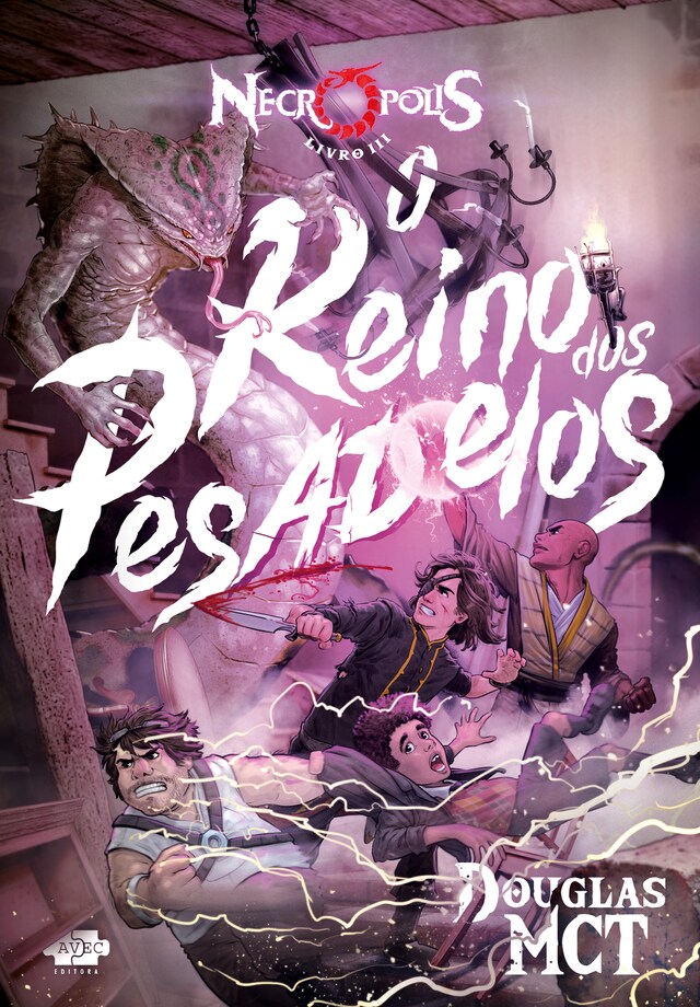 Boekomslag van Necrópolis 3 - O Reino dos Pesadelos