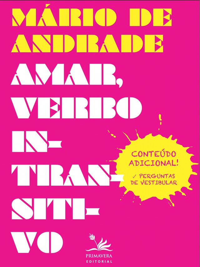 Couverture de livre pour Amar, verbo intransitivo