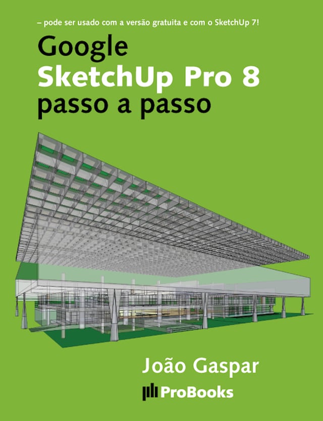 Couverture de livre pour Google SketchUp Pro 8 passo a passo