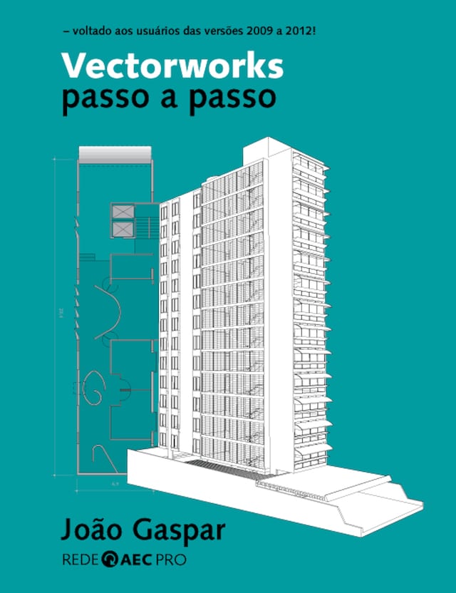 Book cover for Vectorworks passo a passo