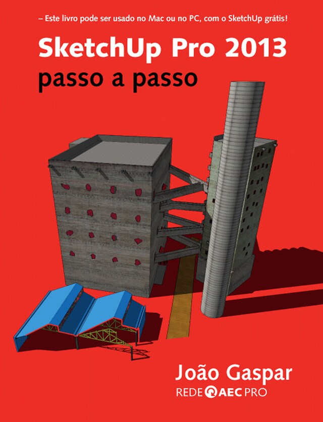 Portada de libro para SketchUp Pro 2013 passo a passo