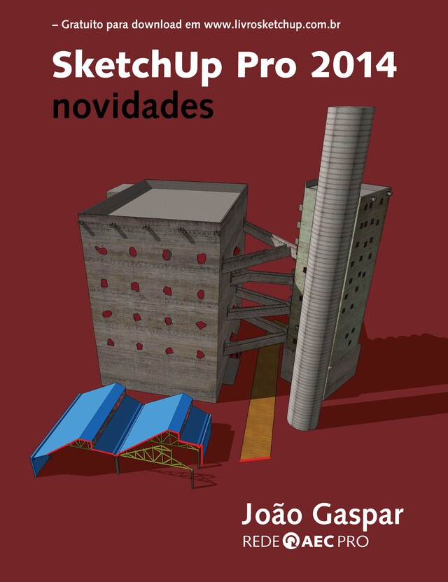 Book cover for SketchUp Pro 2014 novidades