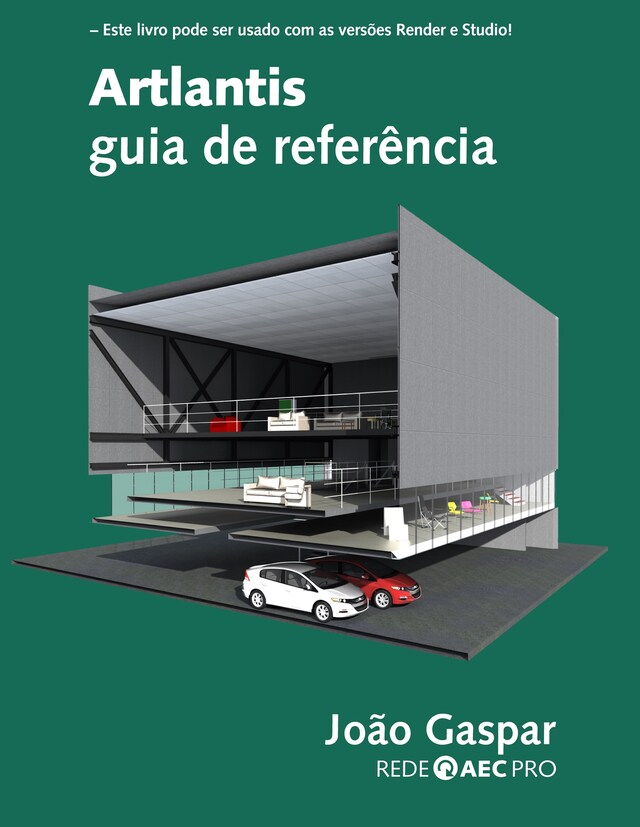 Portada de libro para Artlantis guia de referência