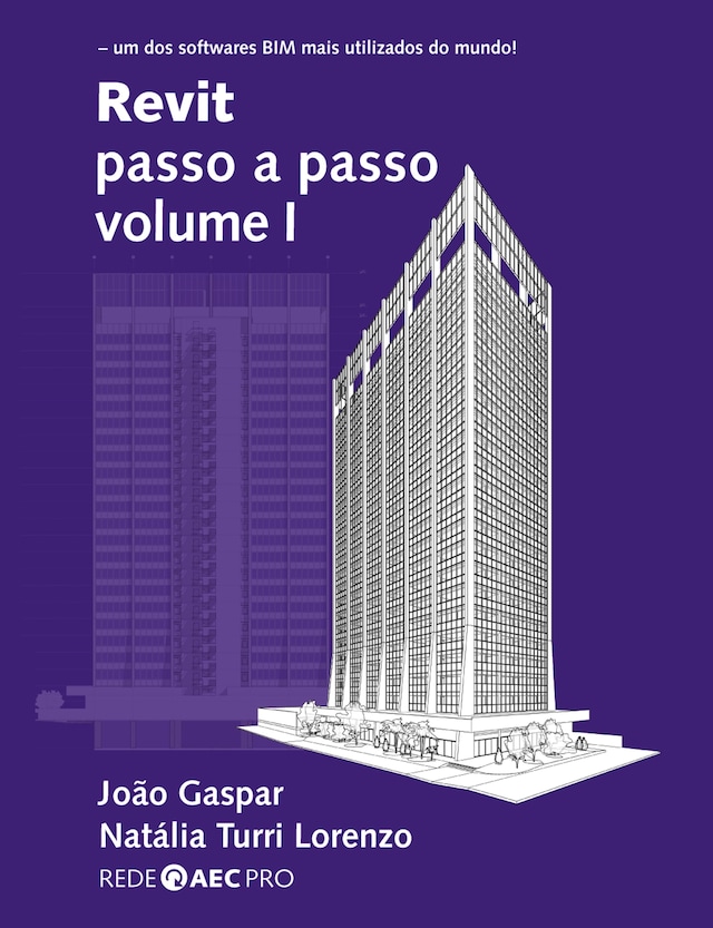 Couverture de livre pour Revit passo a passo volume I