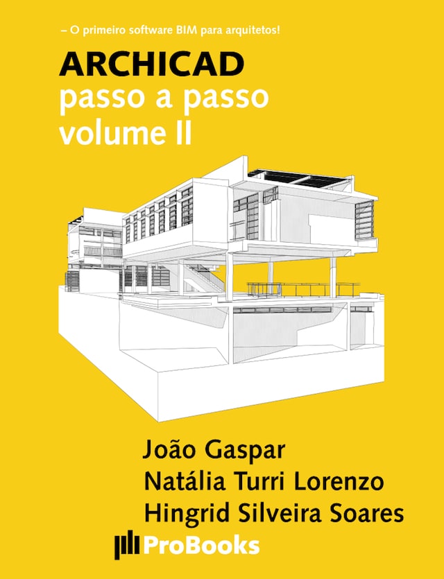 Kirjankansi teokselle ARCHICAD passo a passo volume II