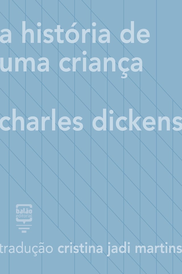 Book cover for A história de uma criança