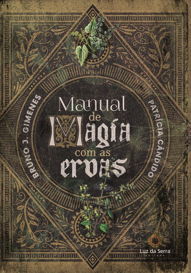 Book cover for Manual de Magia com as Ervas