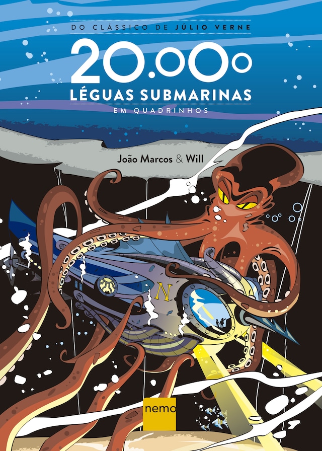 Book cover for 20.000 Léguas Submarinas em Quadrinhos