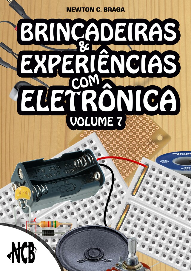 Buchcover für Brincadeiras e Experiências com Eletrônica - volume 7